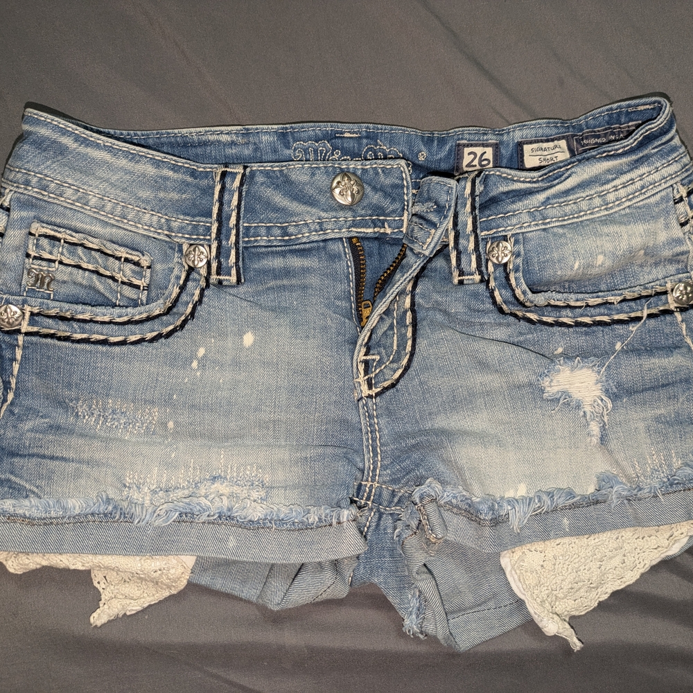 Stylish Blue Denim Shorts